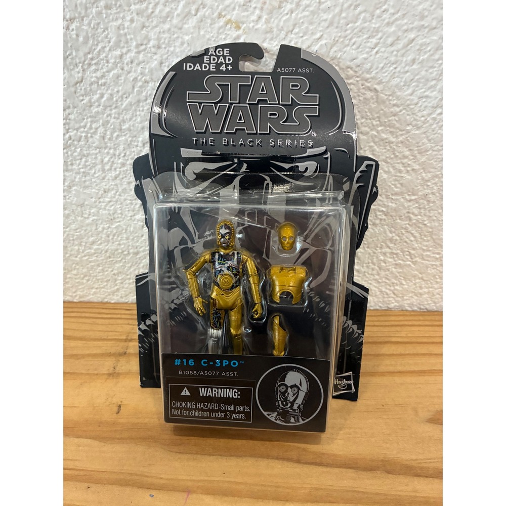 Star Wars Black Series #16 C-3PO (Threepio) 3.75 Inch Figure 2014 (Blue Card)